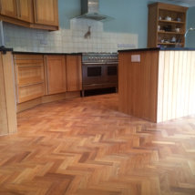 Solid Exotic Wood Herringbone